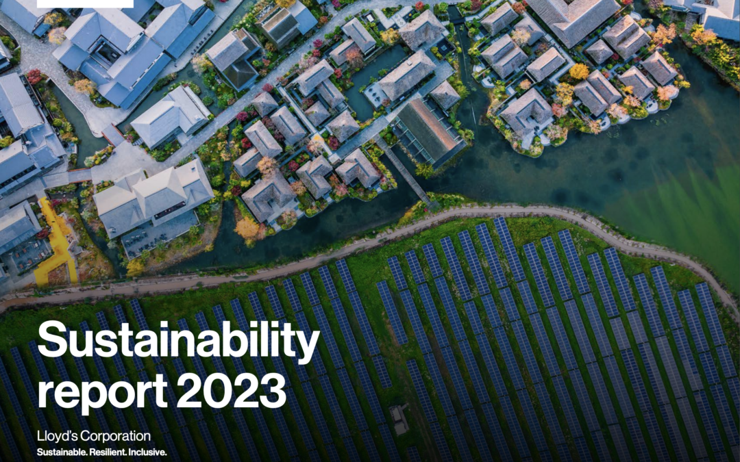 Lloyd’s Sustainability Report 2023 Highlights Oka™