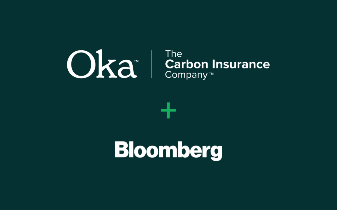 Oka™ Featured in Bloomberg Article: Insurers Are Working to Shore Up the $2 Billion Carbon Offset Market